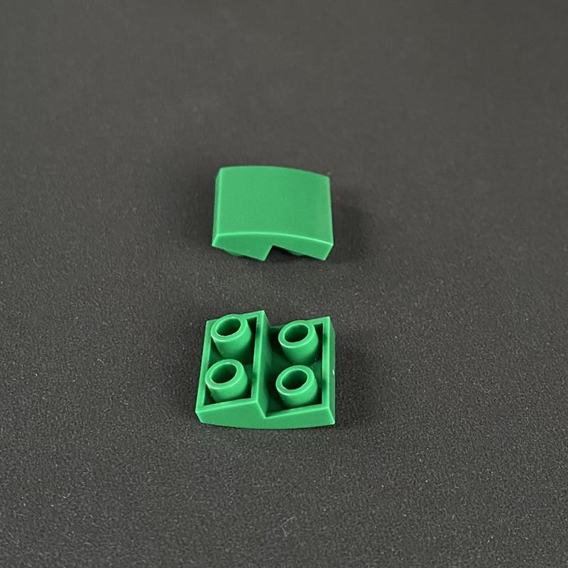 Compatible With 32803 2X2 Reverse Arc Parts Small Particle Assembly Technology Building Block Accessories Parts Moc Spare Parts