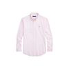 Polo SS22 Классическая хлопковая оксфордская рубашка с длинным рукавом Мужские рубашки Розовый MNPOWOV16821981-999