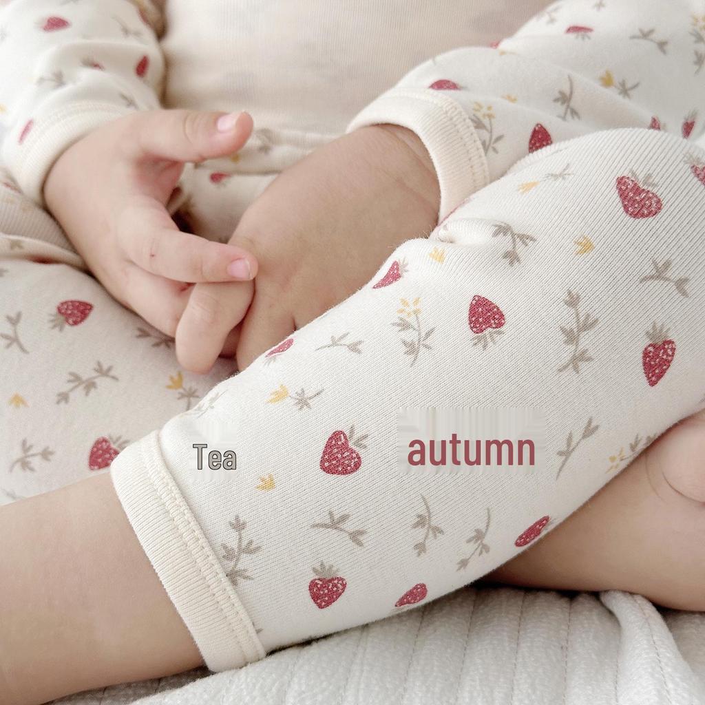 25 Новых Осенне-Зимних Детских Хлопковых Трусиков с Высокой Посадкой - Защита Животика, Прилегающие Домашние Брюки