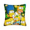 Pillow Case Funny SSimpsons The Scream Parody Custom  Pillow Cover For Wedding Party Home Decor Vintage Pillowcases