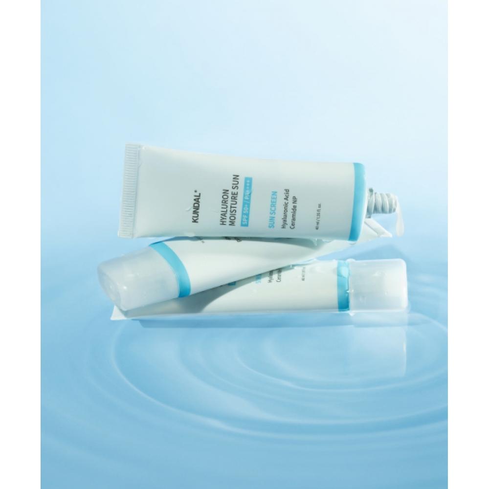Солнцезащитный крем Kundal Hyaluronic Moisture 40 мл, 2 упаковки