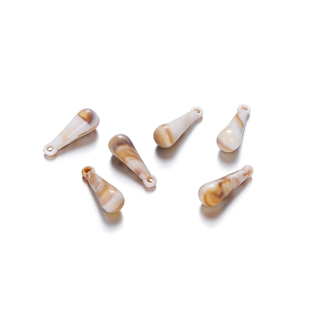 10/20Pcs/Lot Mix Acrylic Shell Conch Starfish Charm Pendants for DIY Women Earring Bracelet Necklace Jewelry Making Accessories