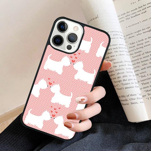 Чехол для телефона West Highland White Terrier Для iPhone 17 Air 16 15 14 Plus для apple 16 11 12 13 Pro Max coque