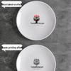 Круглая melamine тарелка для буфета/ужина