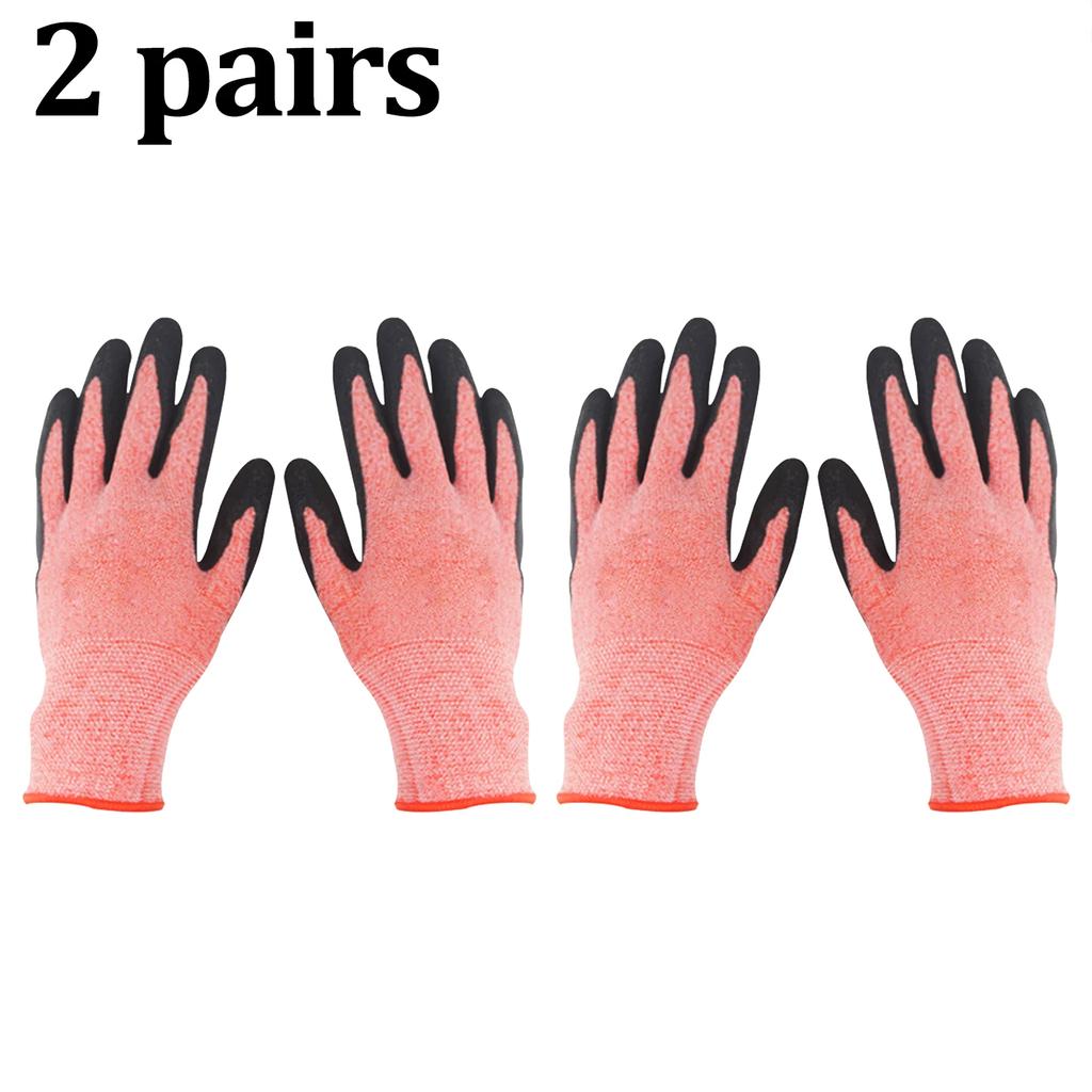 1/2 Pair Garden Gloves For Women And Men Breathable For Outdoor Gardening Working Fishing Weeding Digging Seeding Planting
