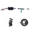 Fishing Line Stops Fly Fishing Floating Beans Fishing Bobber Oval Fishing Float Fishing Space Beans