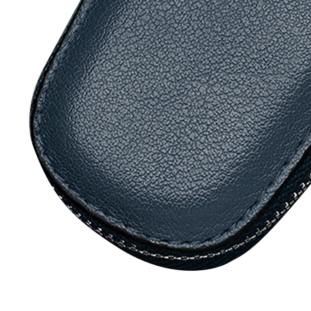 Держатель для брелока автомобильного ключа, универсальный, большой вместимости, поясное крепление, прочный чехол для автомобильного ключа для дома, мужчин, офиса, синий