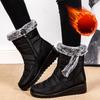 Women'S Boots Snow Plush Shoes Woman Waterproof Ladies Shoes Platform Ankle Boots Lightweight Winter Ladies Boots Botas Mujer