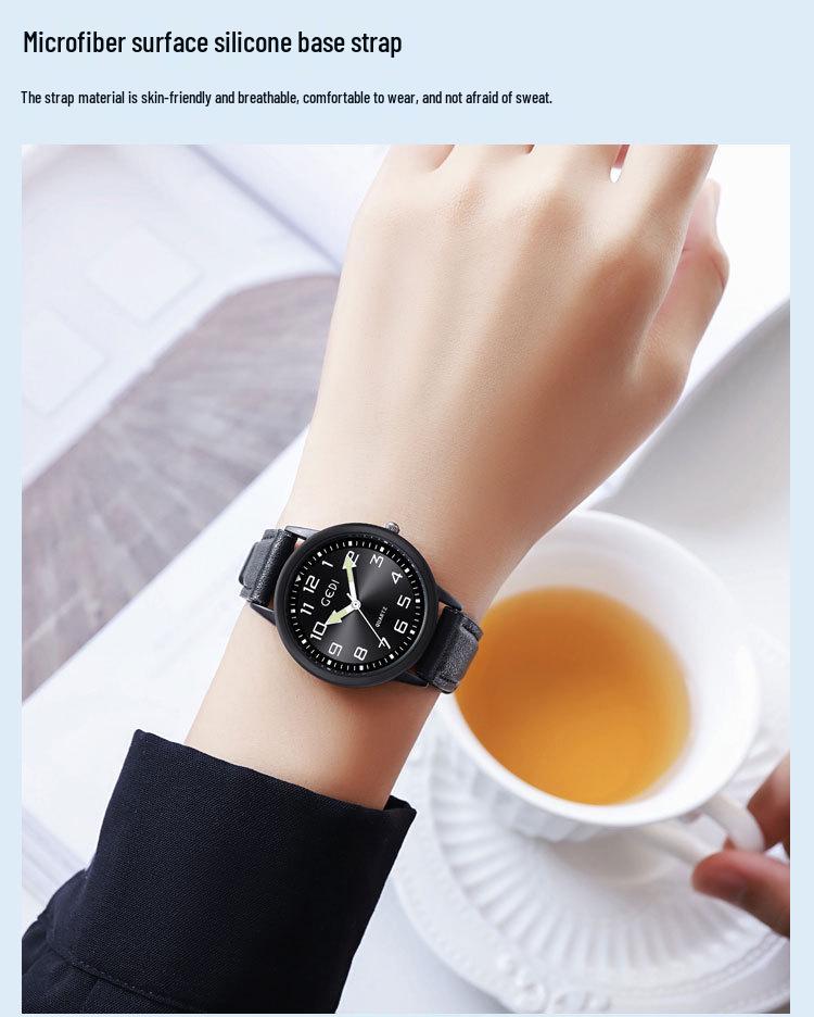 Gedi Creative Arrow Мужские светящиеся кварцевые водонепроницаемые часы