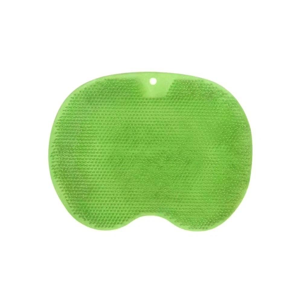 Многоразовый очиститель для ног для душа Присоска Скребок для спины Многофункциональный массажный коврик для ног Для ванны