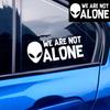 Наклейки на автомобиль Alien We Are Not One for Auto Наклейки на заднее стекло, бампер, скутер, корпус, шлем, виниловые наклейки, автомобильные аксессуары, украшения