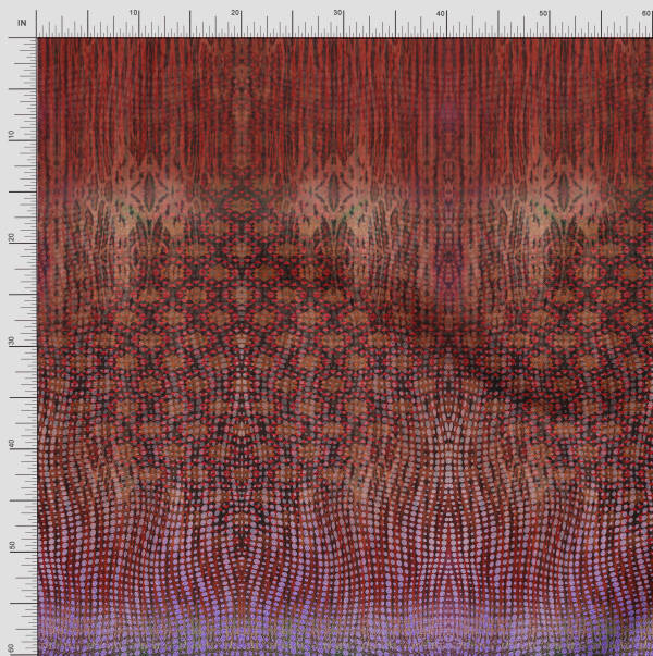 Soimoi Ткань японский креп-сатин этнический панельный принт ткань на метр 42 дюйма