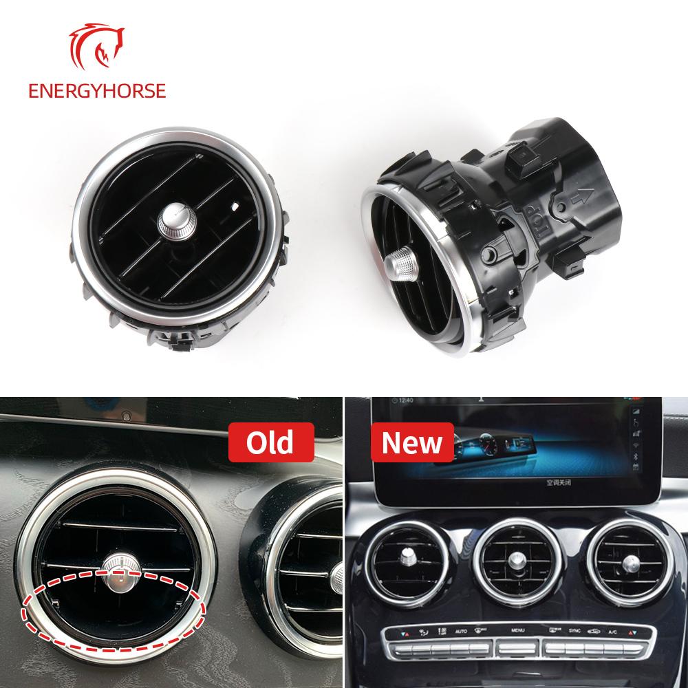 Для Benz GLC C Class W205 Передняя панель автомобиля Центральный кондиционер Вентиляционная решетка AC Полная сборка для Mercedes W205