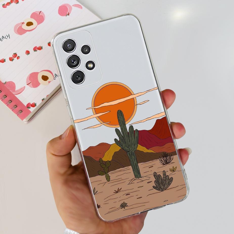 For Samsung Galaxy A32 4G Case Sm-A325F Soft Silicone Stylish Painted Cover Case For Samsung A32 A 32 5G A326B Back Cover Bumper