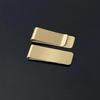 Customizable Brass Money Clip Wallet Notebook with Logo Option