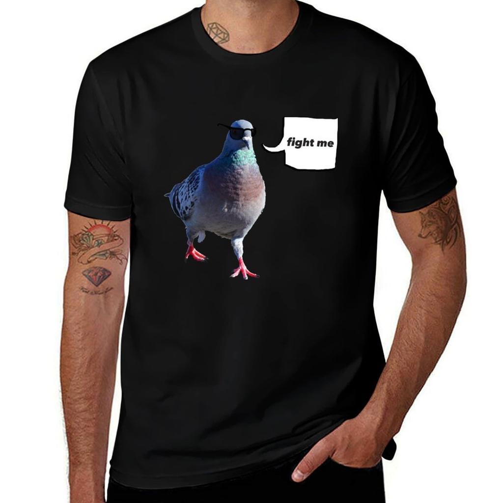 The Fight Me Pigeon TShirt Lightweight Running Sports TShirt