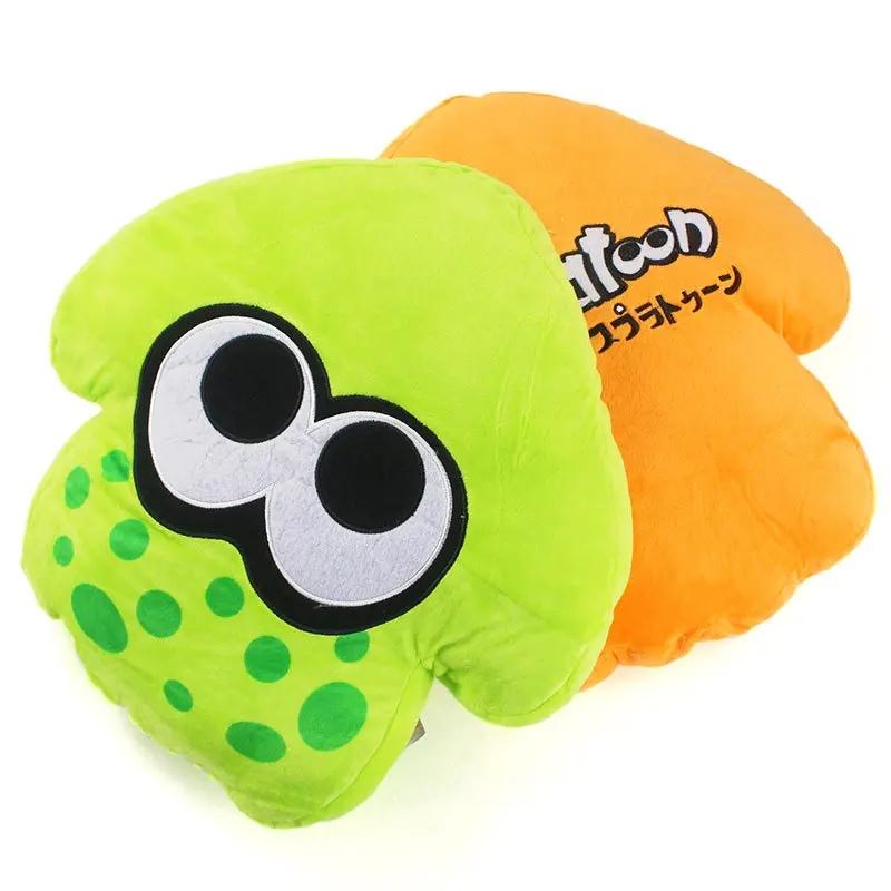 33 см оранжевый зеленый Splatoon Inkling аниме кавайный животное Pollow подушка плюш Peluche мягкий набитый мультфильм игрушки куклы дети подарок