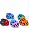Градиентный цветной детский шлем для катания на роликах, скейтборде, беговеле, самокате, для мужчин и девочек, регулируемый детский защитный шлем