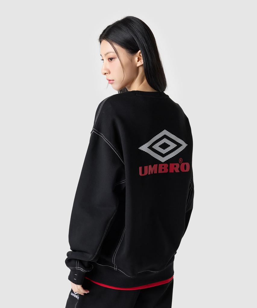 UMBRO Хрустящая толстовка из таслана Черная (Uq321Cfs91) (Тип)