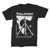 Винтажная футболка с принтом Discharge Band "Не хочу такой жизни" Хлопок Черный S-234XL Унисекс