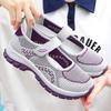 Shoes Women's Single Shoes 2025 Spring New Middle-aged and Elderly Mother Shoes Velcro Soft Sole Breathable Casual Foreign Trade Women's Shoes