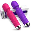 Powerful Oral Clit Vibrators for Women 20 Speeds AV Magic Wand USB Charge G Spot Massage Adult Sex Toys for Woman 18+