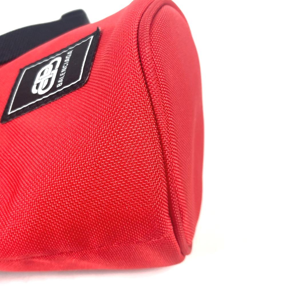 BALENCIAGA 618193 WEEKEND logo Bottle holder Bag Pochette Shoulder Bag Unused