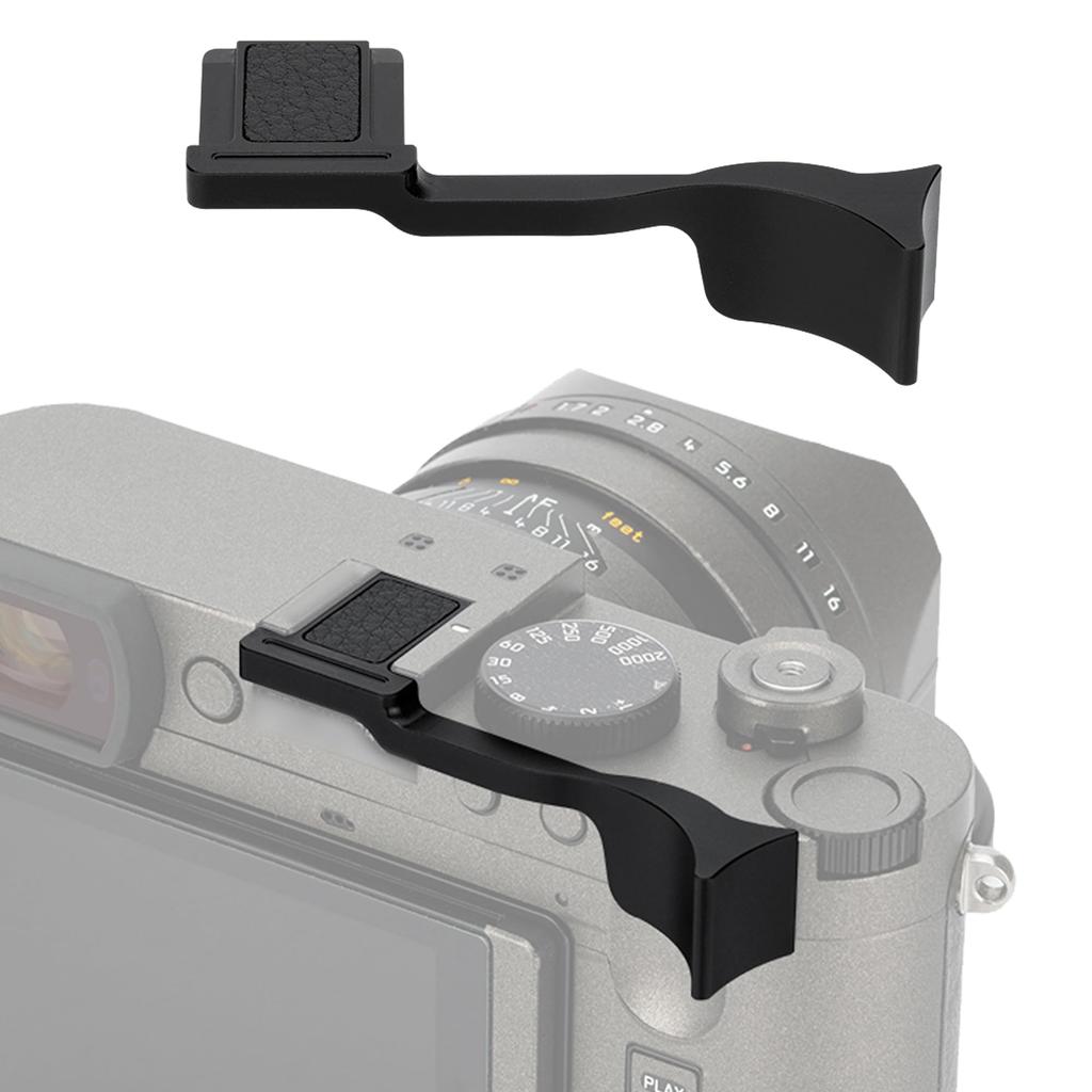 JJC Metal Thumb Grip for Leica Q3 and Q2 Digital Easy To Enhances Camera Holding Q3, 43, Cameras, Attach,
