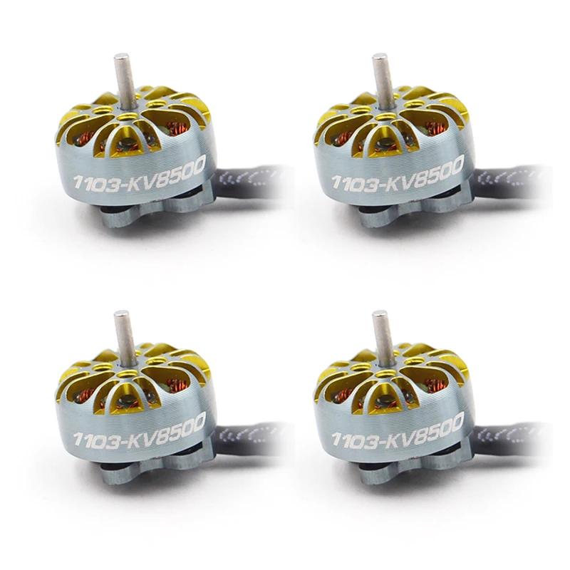 4 шт. SPARKHOBBY XSPEED 1103 8500KV 2~3S Lipo Бесколлекторный Двигатель 9N12P Вал 1.5 мм Для Пропеллеров Gemfan HQprop 65 мм Дронов Tinywhoop
