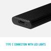 Кабель для мобильного жесткого диска M.2 NVMe с USB Type-C для 2230 2242 2260 2280 Внешний адаптер для жесткого диска M.2