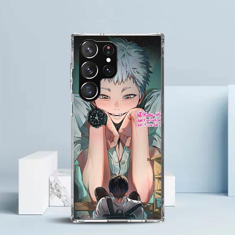 H-Hikaru Ga Shinda Natsu Мягкий Чехол для Samsung Galaxy S25 Edge S26 S24 S23 Ultra Чехол для Телефона S22 S21 Plus S20 FE Печатный Рисунок S