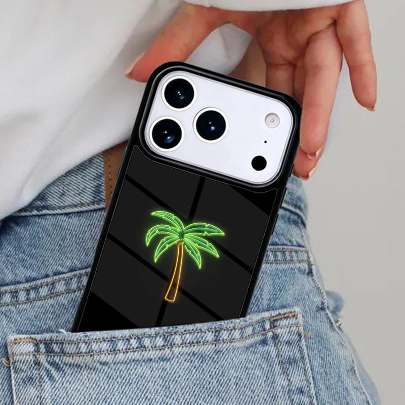 Неоновый Свет Эстетичное Искусство Чехол для Телефона для iPhone 17ProMax 12 13 14 15 16e 17 Pro Max Plus Air Cover