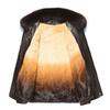 Winter Men's Genuine Leather Jacket Gold Mink Liner Large Size Jacket Dad's Leather Jacket Thickened Men's Jacket