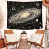 1 Космический гобелен созвездий Галактики Односторонний 2D-печать Мистический настенный подвес для дома Гостиной Спальни Комнаты в общежитии Космический подарок
