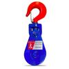 Heavy-Duty Pulley, Single-Wheel Snatch, 2-Ton, 2000kg Snatch Block, Hook-Type Pulley Block for Tow Trucks, Loading Vehicles, and Wire Rope