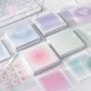 112Sheets/Box Gradient Paper Memo Pad DIY Journal Scrapbooking Decoration Cute Note Paper Stationery