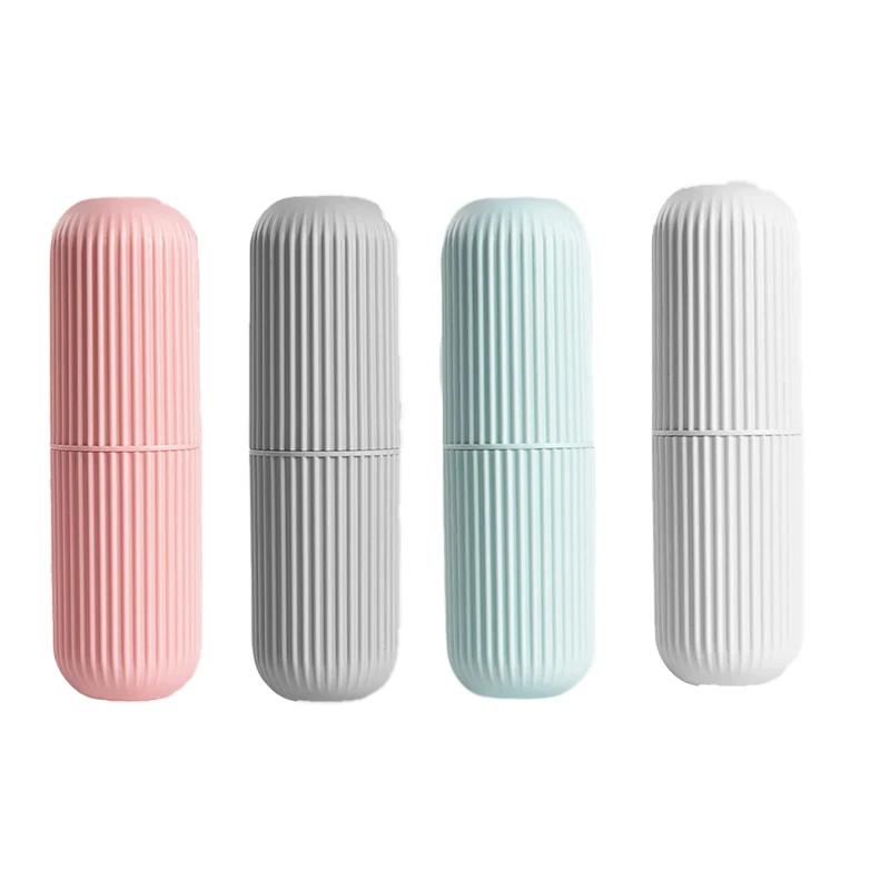 Дорожная портативная чашка для зубной щетки, держатель для зубной пасты в ванной комнате, чехол для хранения, коробка-органайзер, чашка для хранения туалетных принадлежностей, новый креативный