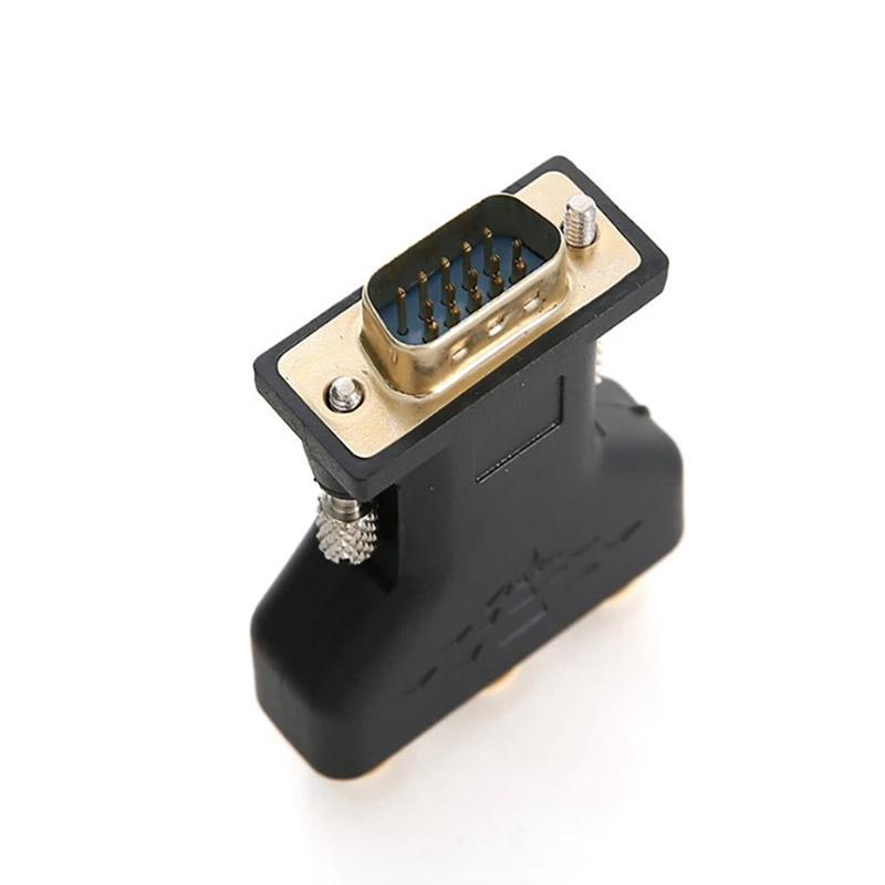 Женщина адаптера 3Rca Vga Rca видео- к адаптеру компонента преобразователя Vga Pin 15 Hd