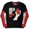 Green Day Unisex Adult American Idiot Layered Long-Sleeved T-Shirt