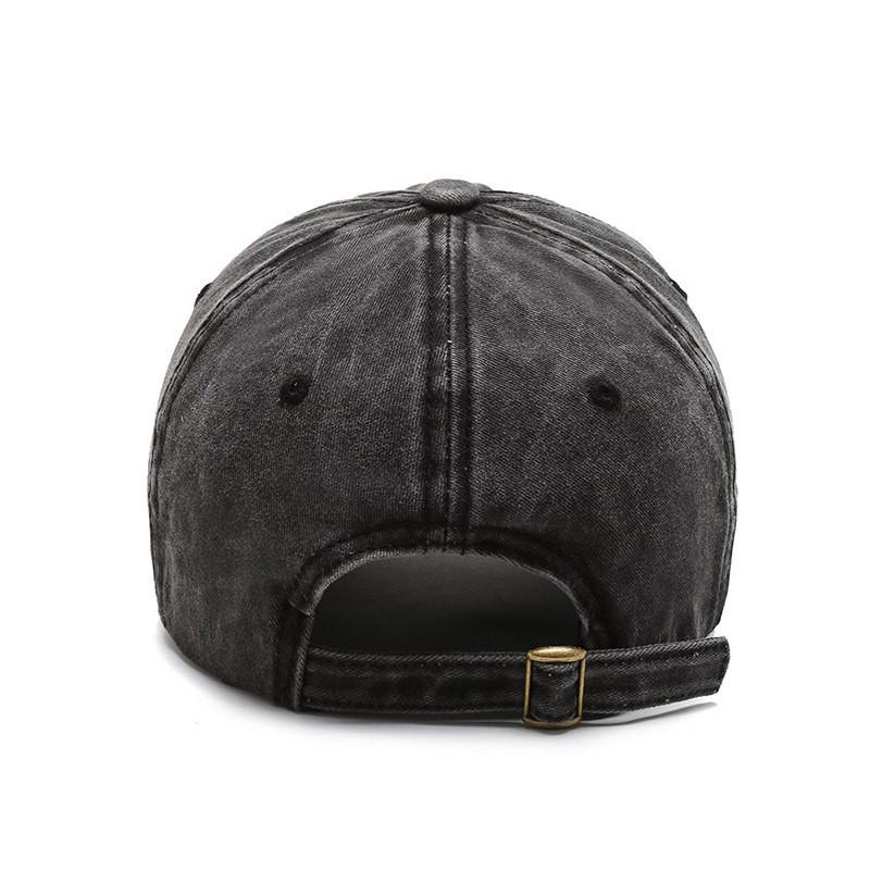 Korean Style Packable Cotton Baseball Cap With Breathable Design For Men And Women