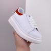 White Sneakers for Women Men Genuine Leather Fashion Ladies Casual Versatile Thick Sole Trainers Shoes