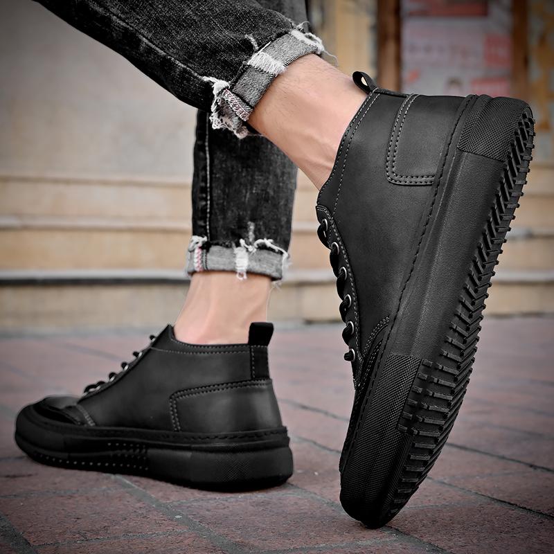 Мужские туфли на плоской подошве из натуральной кожи, черные, коричневые, мужские оксфорды ручного шитья, модная обувь, уличная модная мужская обувь на плоской подошве