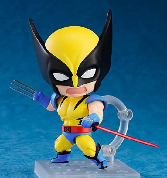 Nendoroid Marvel Comics Wolverine Plastic Painted Fully Articulated Figure Non-scale