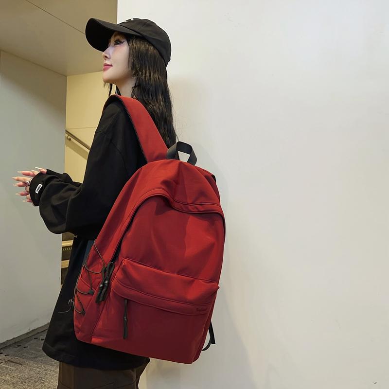 Студенческий рюкзак, женский школьный рюкзак в студенческом стиле, большой вместительный рюкзак для пары