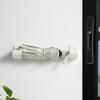 2/4Pcs Wall Mounted Plastic Trash Bag Holder Rack Self-Adhesive Storage Shelf Holder For Kitchen Bathroom Organizer