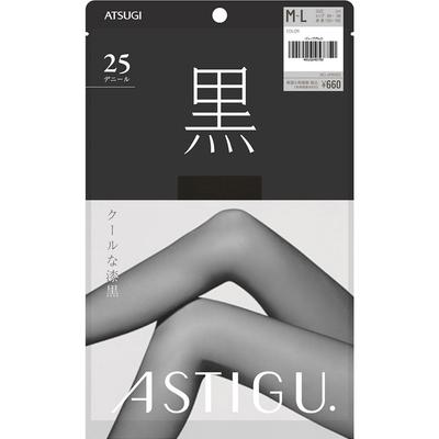 ASTIGU Astig [Черный] D Черный ML Чулки Простые чулки Чулки Материал] Нейлон, полиуретан Чулки Простые чулки