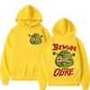 Street Men's Autumn and Winter Casual Loose Hooded Sweatshirt Shrek Creative Fun Print Outdoor Fashion Loose Long Sleeve Hoodies