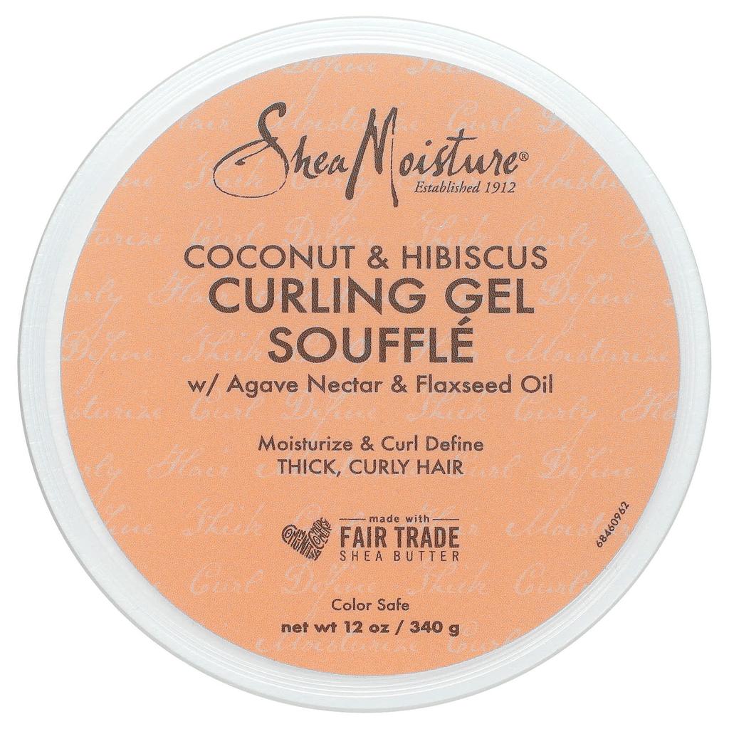 Curling Gel Soufflé with Coconut and Hibiscus, 340G (12Oz)