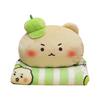 X Manggeojin Bear Blanket Cushion Set