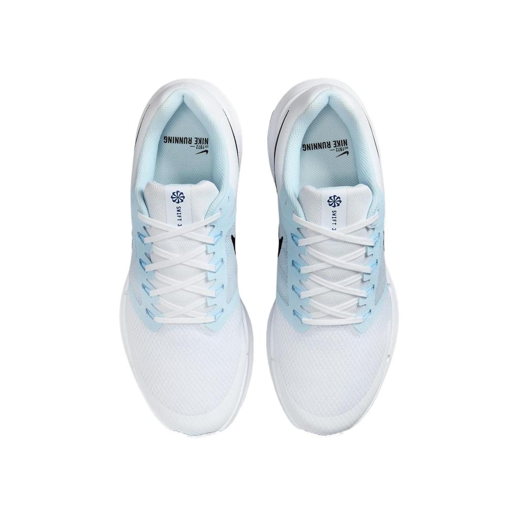 Nike Беговые кроссовки Run Swift 3 Минималистичная мода Универсальная классика Прочные Дышащие Поддержка Низкий верх Мужские кроссовки Белый DR2695-108